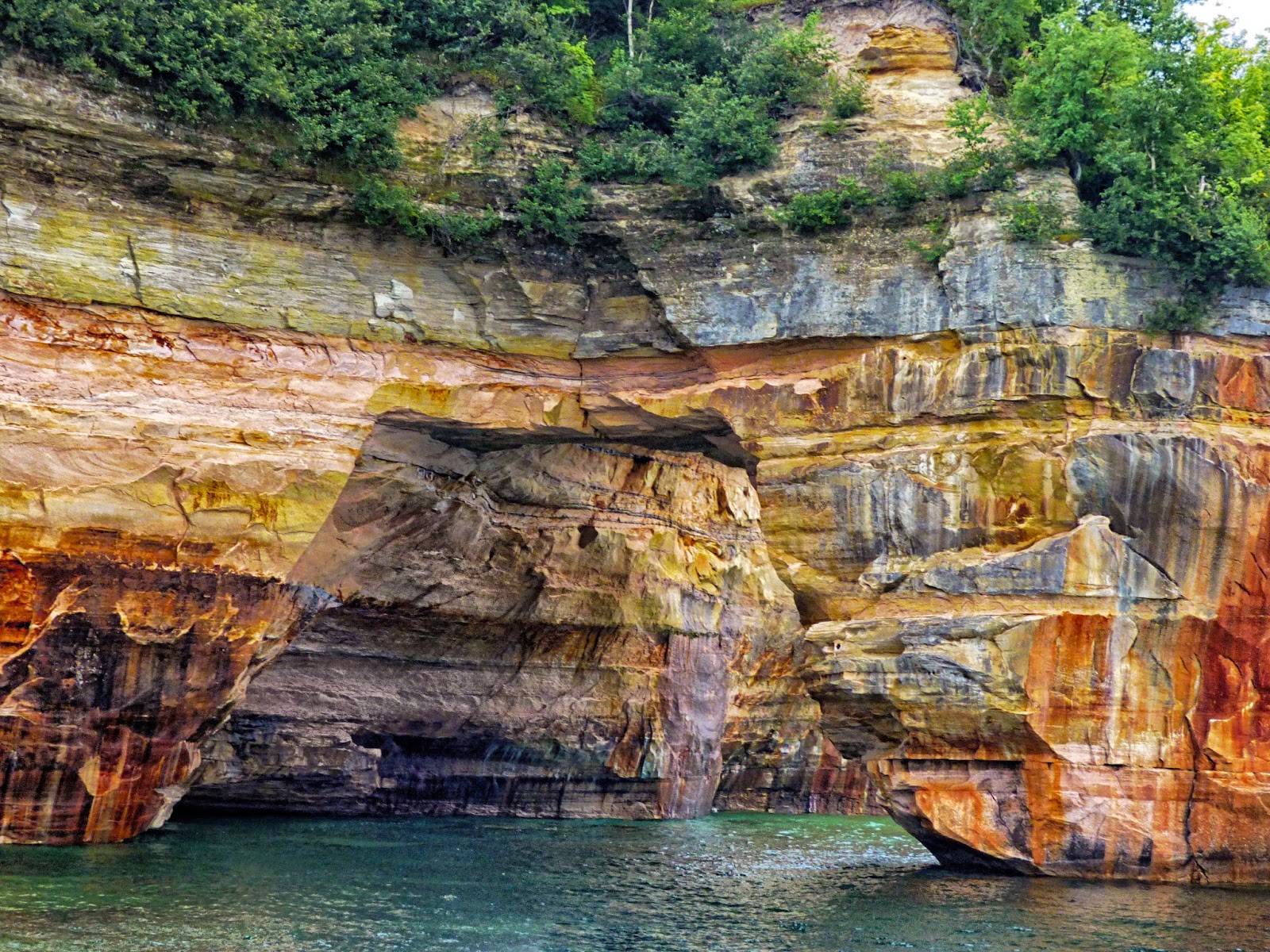 The Retirement Chronicles Pictured Rocks! in Munising, Michigan in the