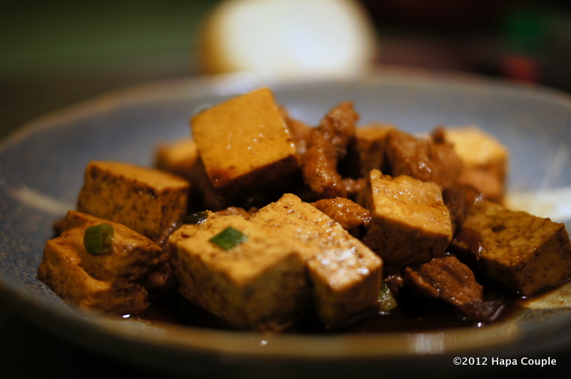 Dukaning in Hawaii Dukan Pork Tofu