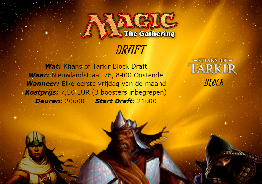 Maandelijkse Magic draft Maandelijkse Magic draft