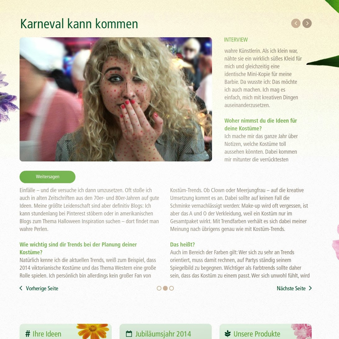 Interview: la reines blog für alverde 25 Jahre (dm) Interview: la reines blog für alverde 25 Jahre (dm)