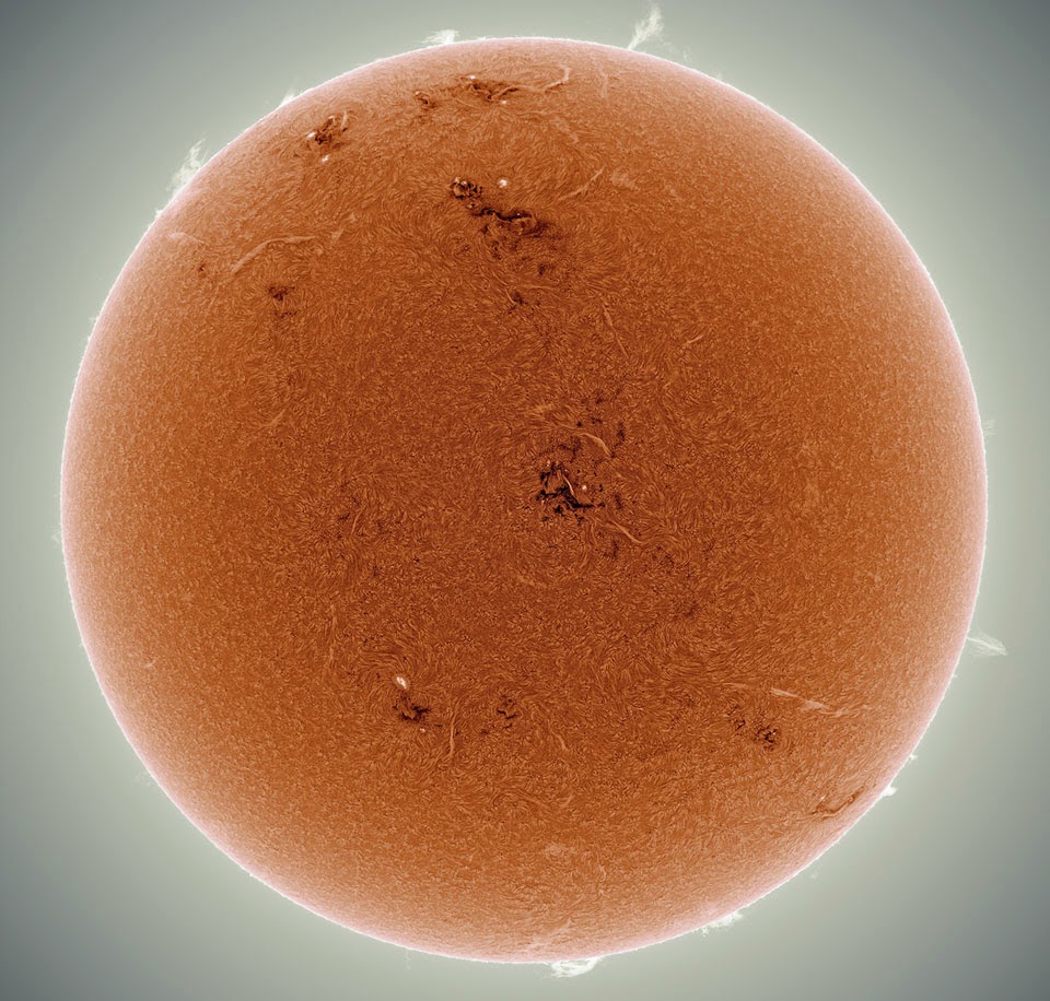 Sun spots flares