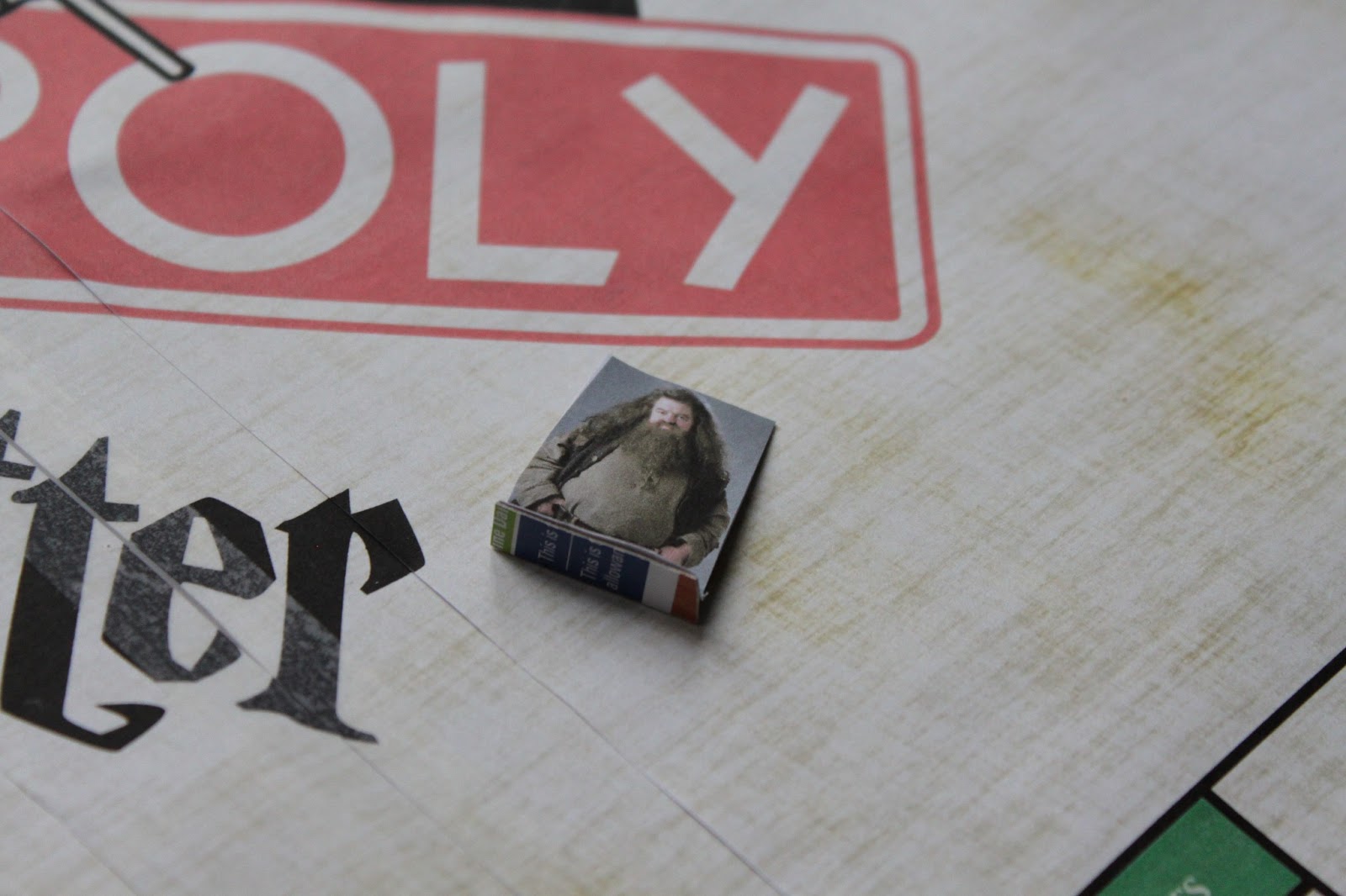 Broken Bronzer Harry Potter Monopoly