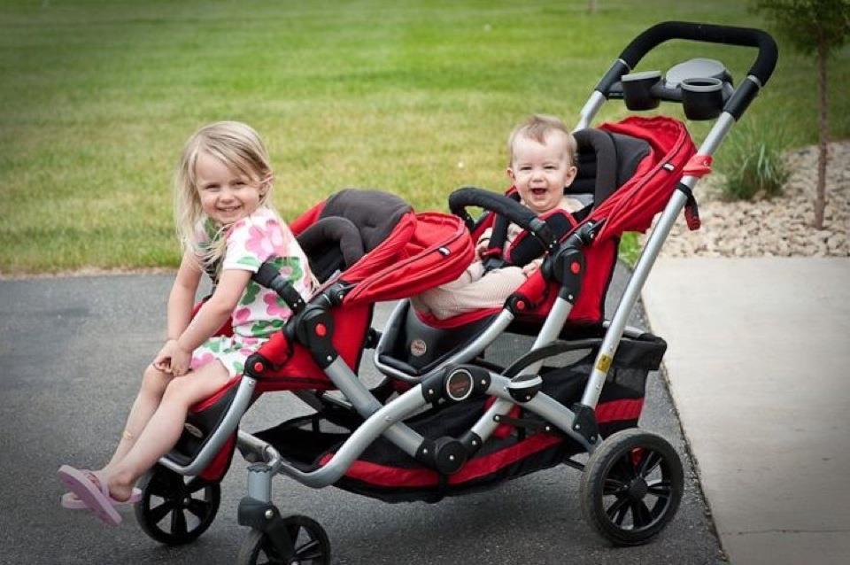 JoyS of Toy & Baby Stuff Kolcraft Contours Options Tandem Stroller