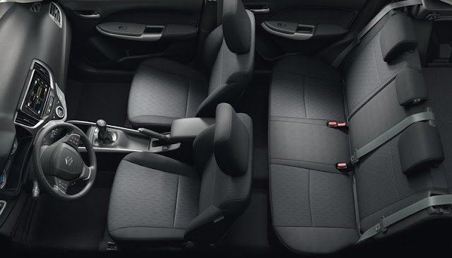 suzuki baleno 2016 silver- interior suzuki baleno 2016 silver- interior