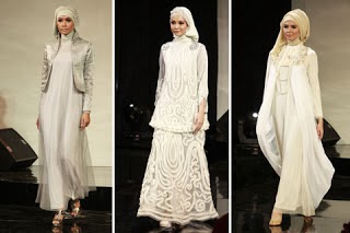 Gaun Pesta Muslimah Modern Terbaru 2014