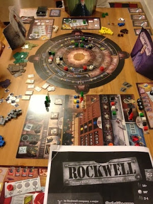 Rockwell game in play