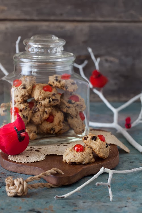 Christmas Cookies 3 Spiced BrownSugar Fruit Drops at Cooking Melangery