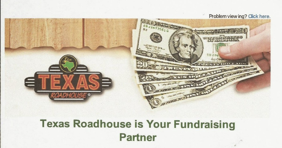 Life in Niles: Texas Roadhouse Fundraising