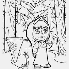 Mewarnai Gambar Masha And The Bear Untuk Anak Mewarnai Gambar Masha And The Bear Untuk Anak
