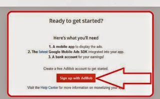 ( AdMob ) Cara mendapat Penghasilan Lewat Handphone