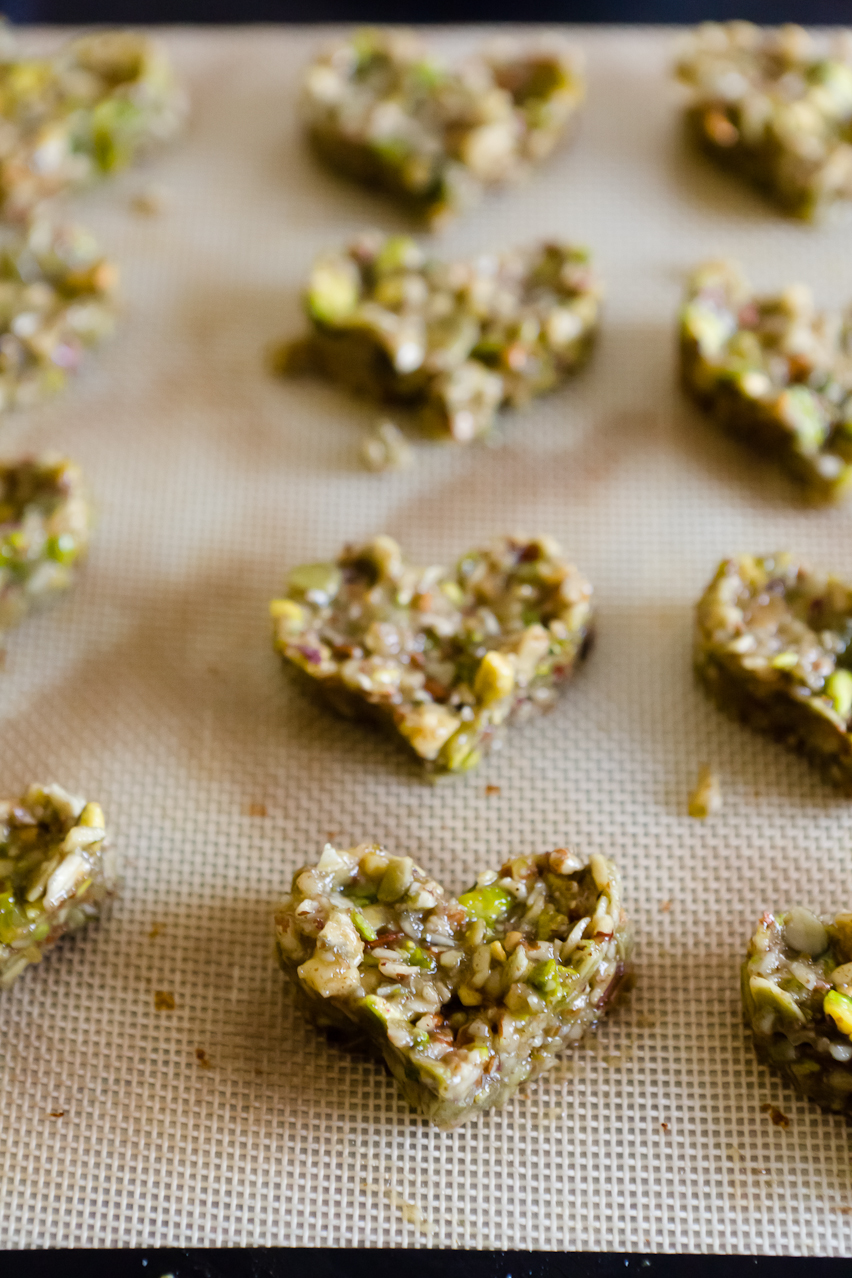 Honey, I'm Nuts for You Easy Honey Nut Valentine's Day Cookies