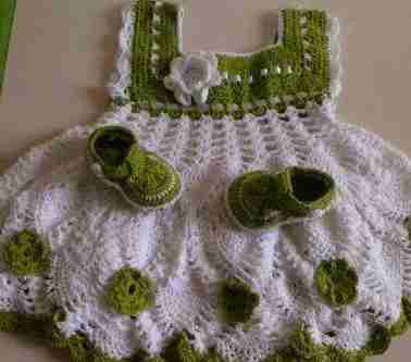 Vestido de bebé Vestido de bebé
