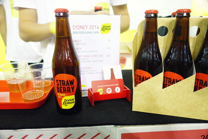 Zeven Lemon Beer Works Good Food and Wine Show 2014