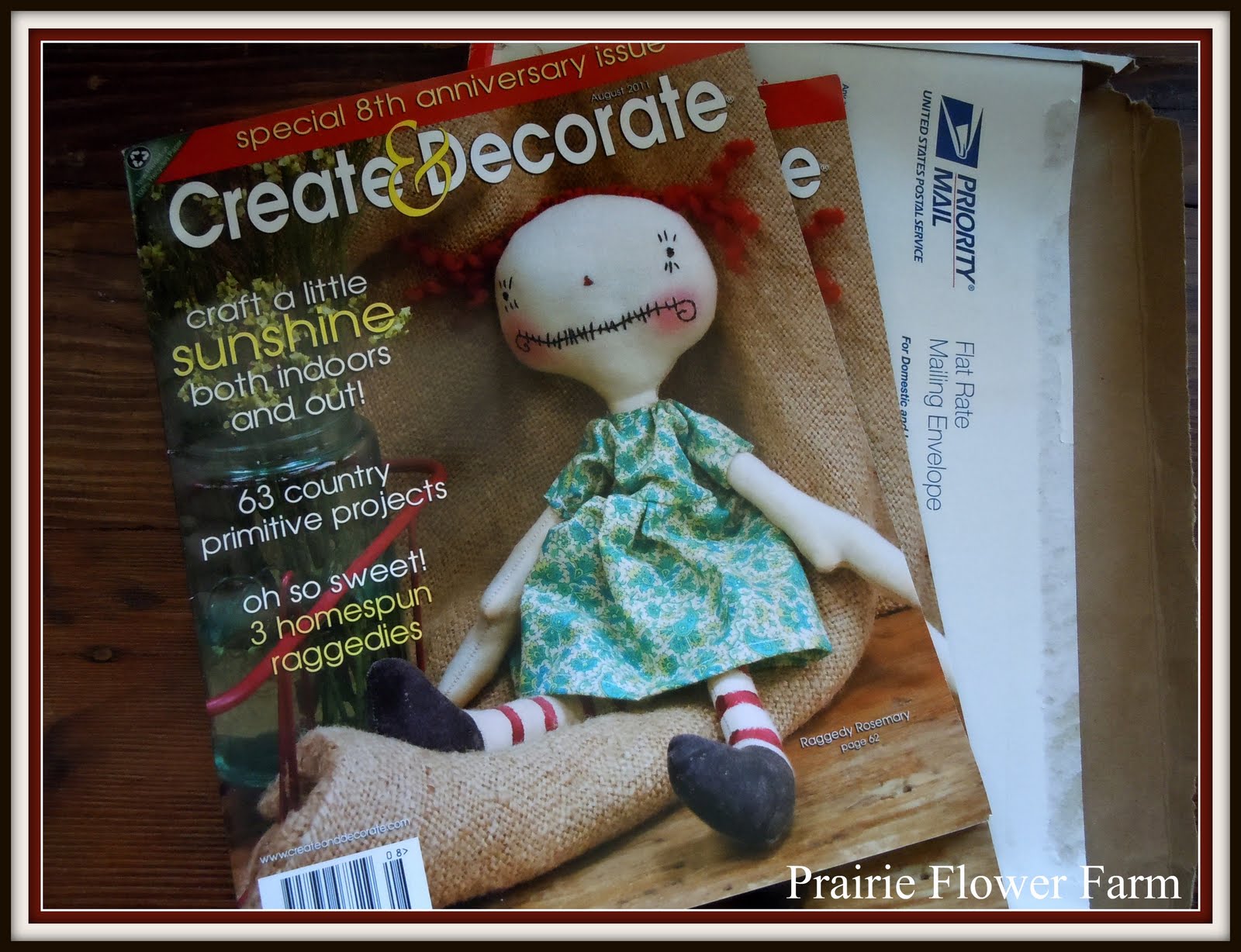 Prairie Flower Farm Create And Decorate Magazine And Me