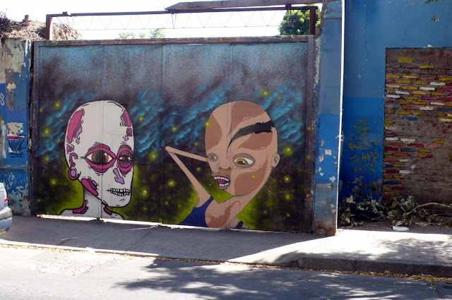 street art santiago de chile barrio yungay arte callejero 