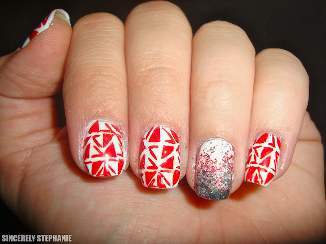 red-white-tribal-nail-art