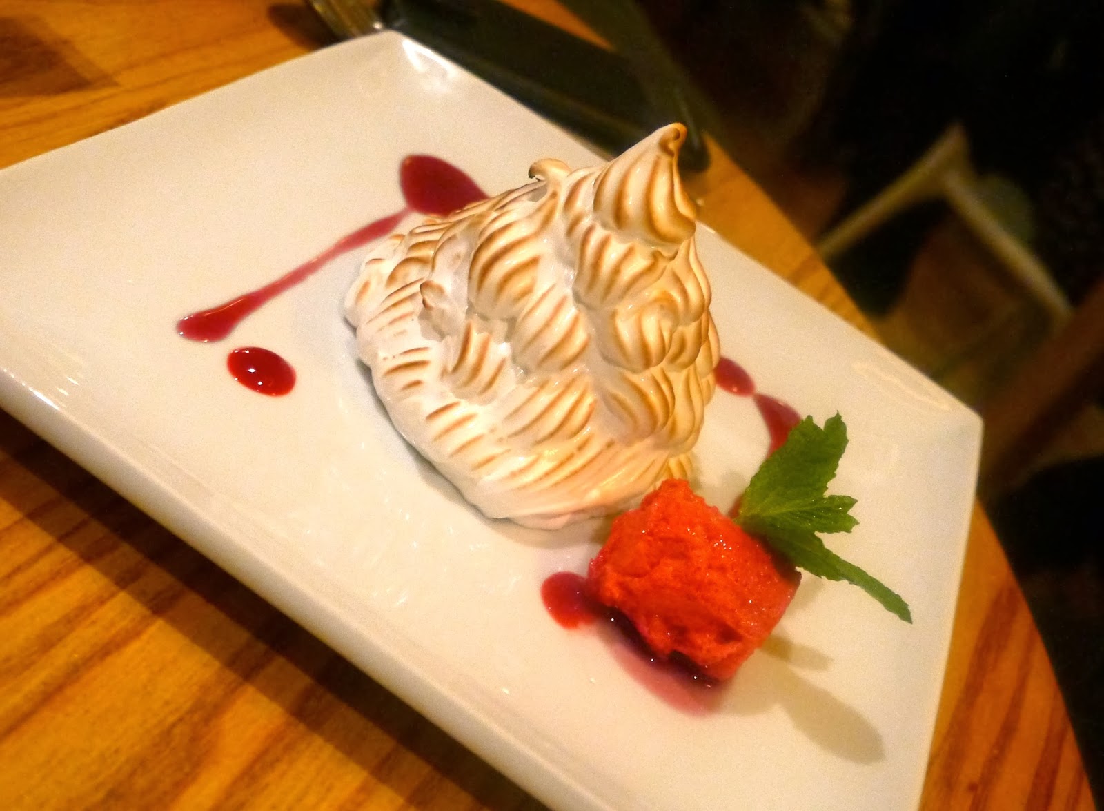 Baked Alaska - well retro! Baked Alaska - well retro!
