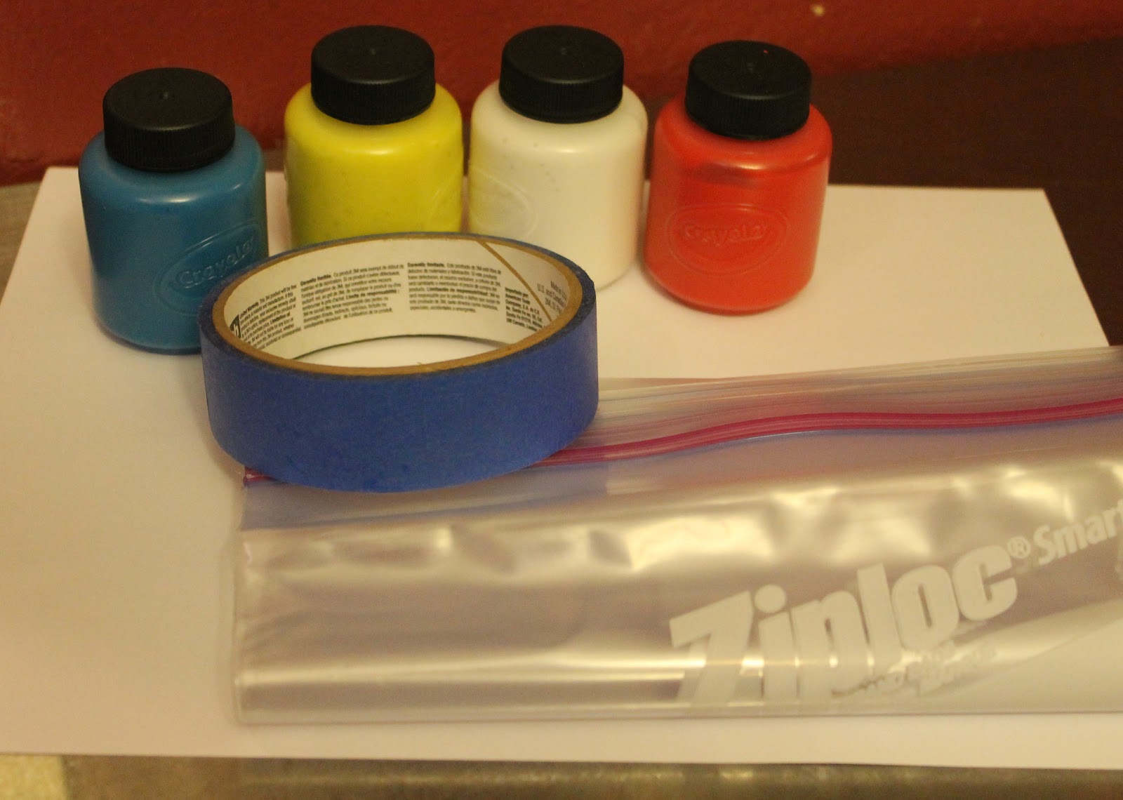 Play For a Day Finger Painting Bags