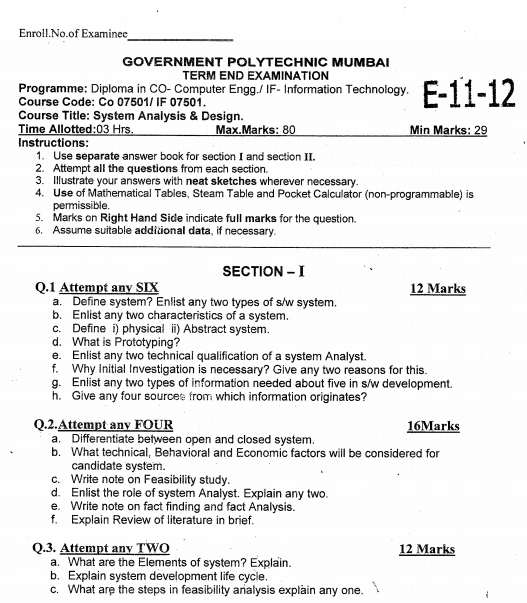 System analysis and design report example image