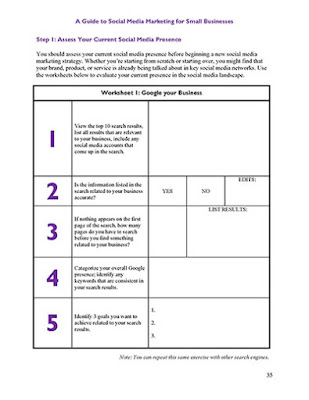 new york sbdc research network social media planning worksheet 1