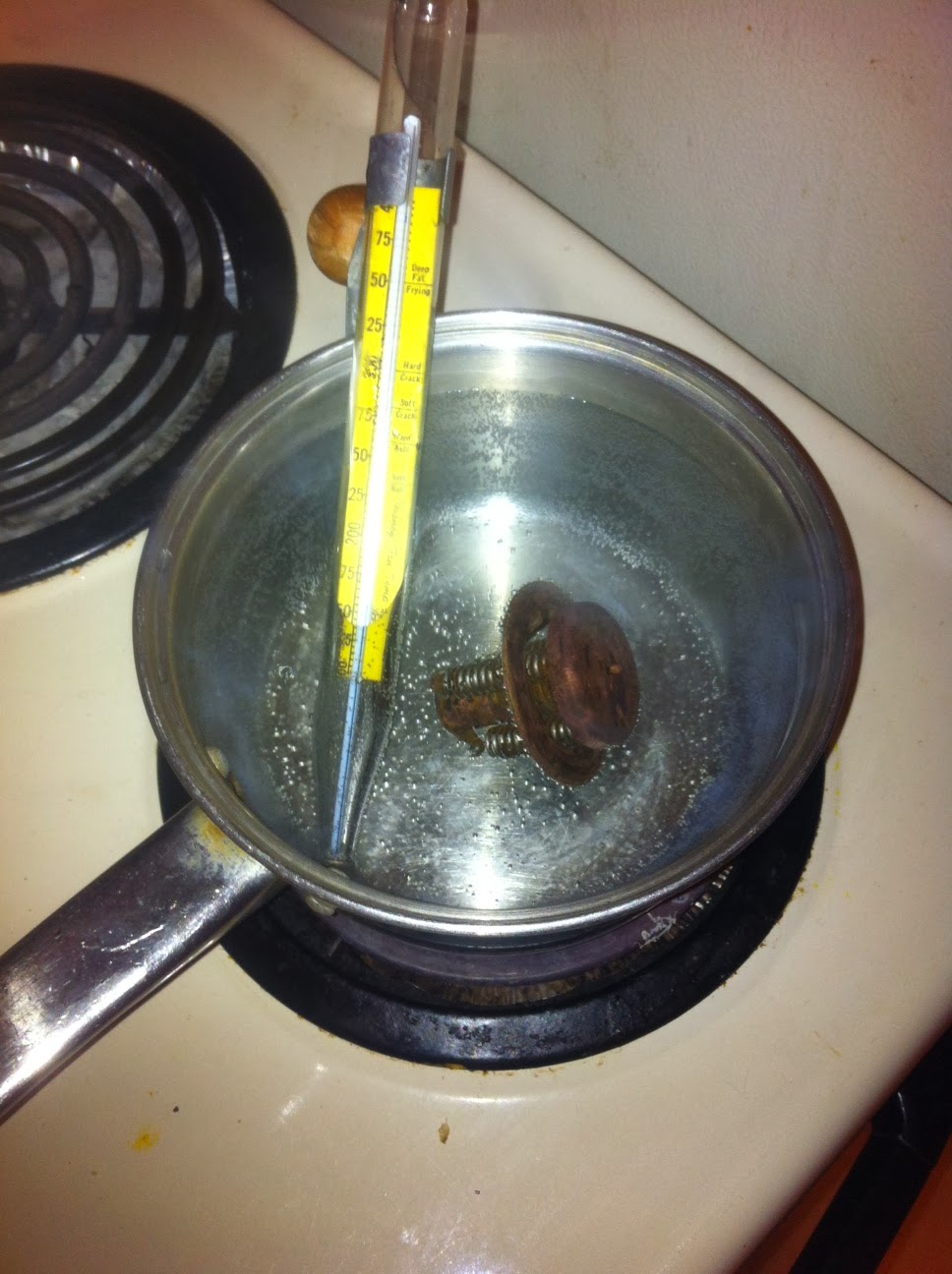 Afloat Atomic 4 Thermostat cleaning