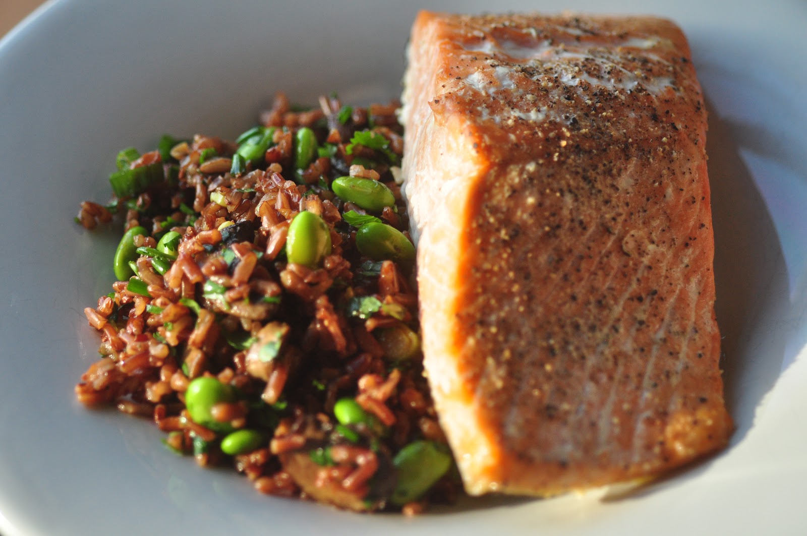 Bite Me Black Rice and Edamame Bean Salad