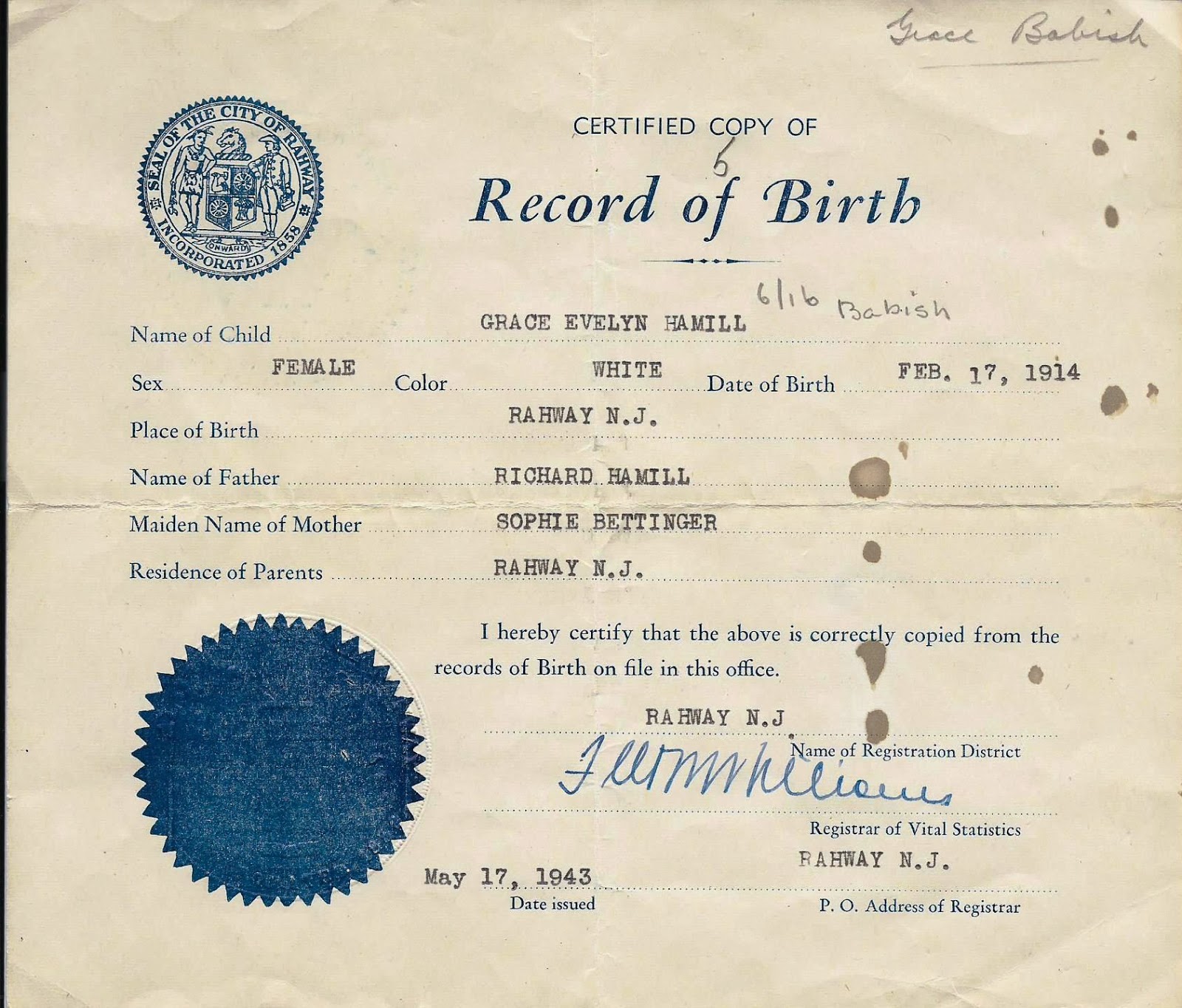 Dan's Genealogy Blog