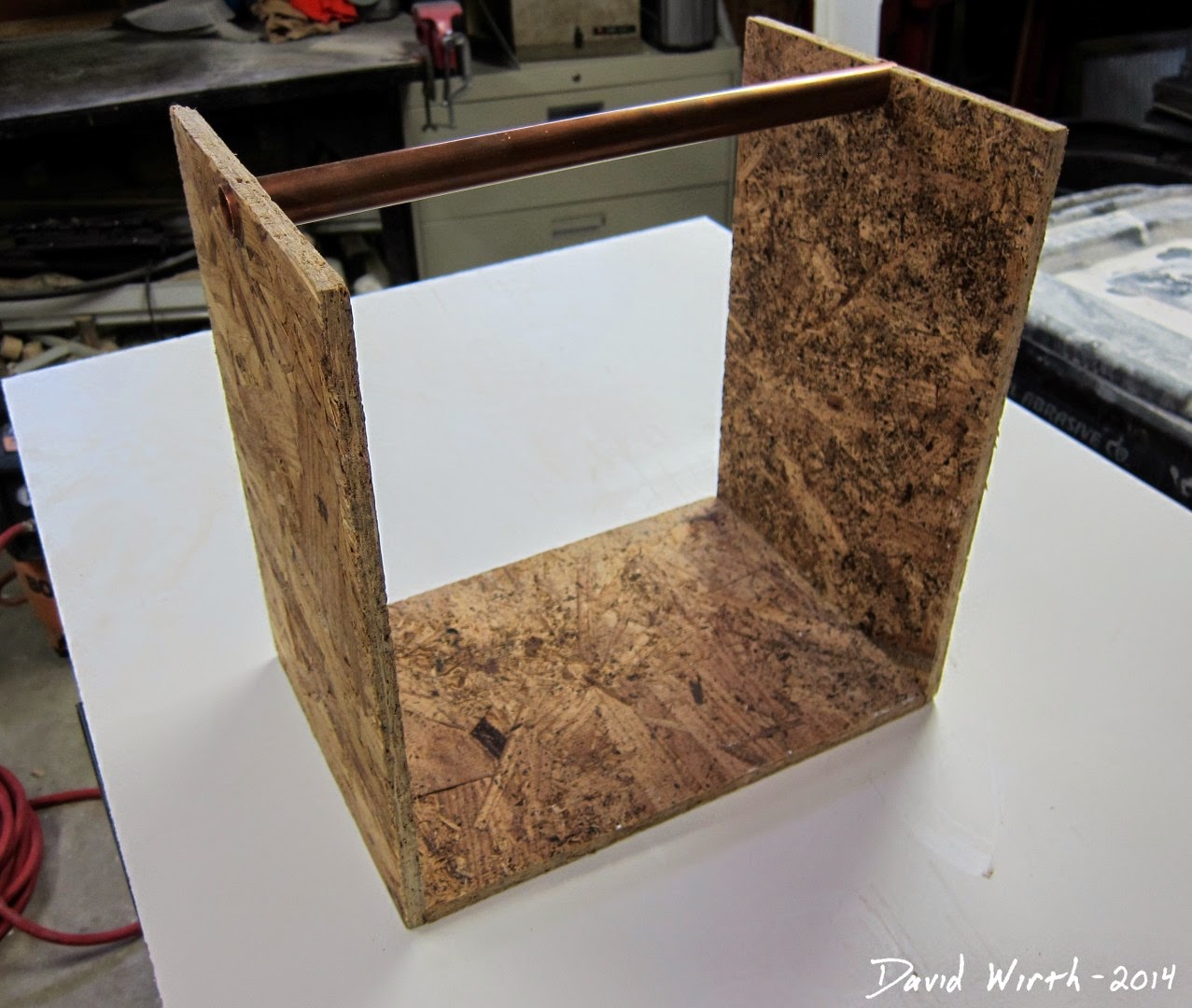 Folding Tool Box Nail Gun Case