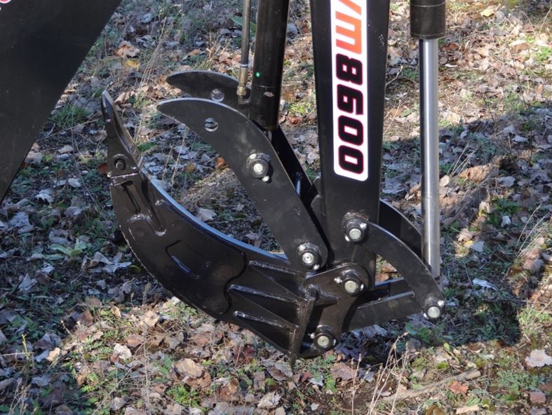 WoodMaxx WM8600 8' PTO Backhoe Attachment WM8600 8' Hydraulic PTO