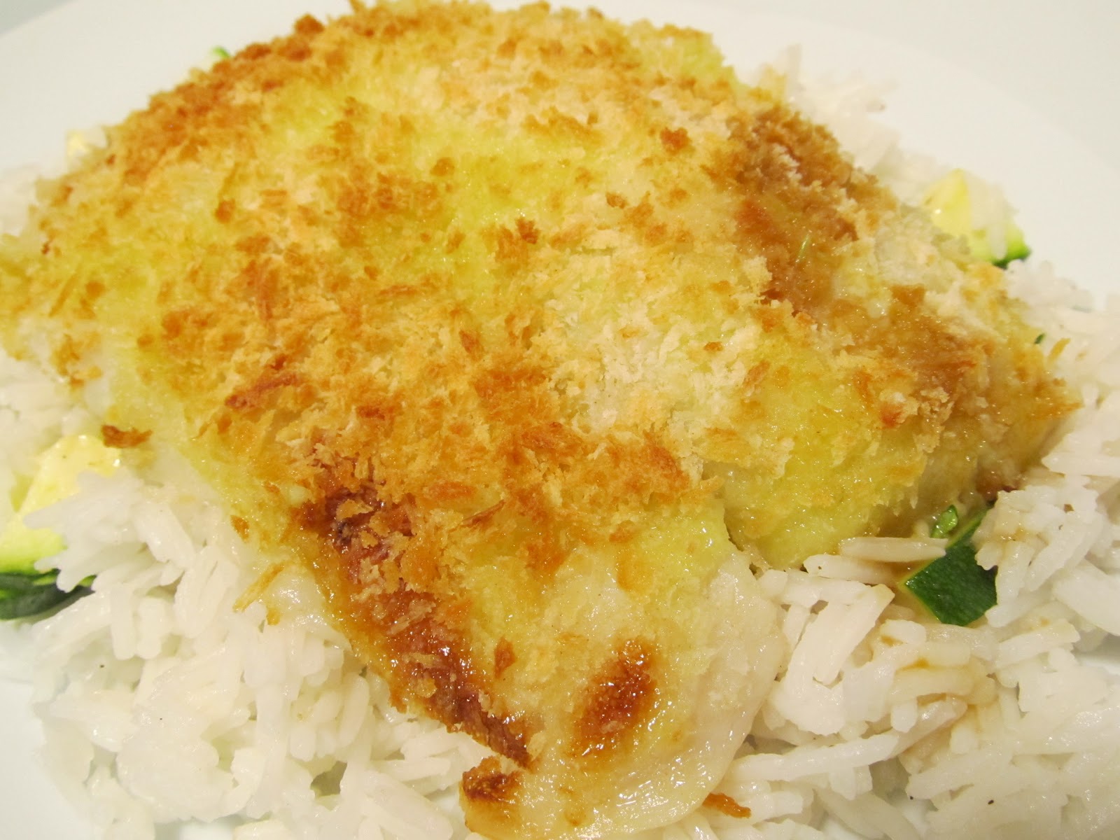 Jenn's Food Journey Crunchy Wasabi Crusted Tilapia with Wasabi Soy Sauce