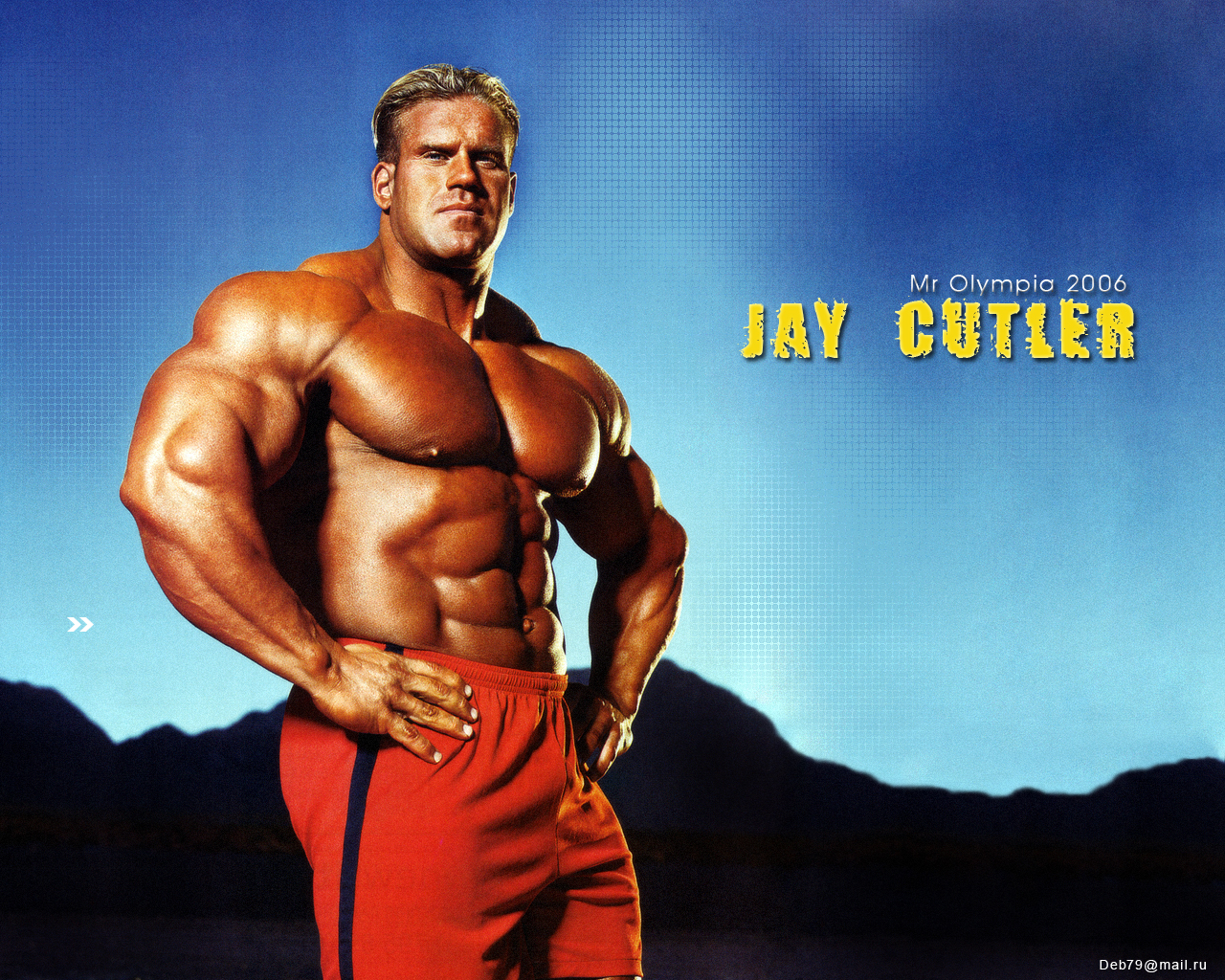 Wallpaper Jay Cutler Bodybuilder.