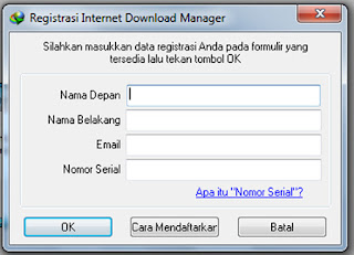 Serial Number IDM Terbaru
