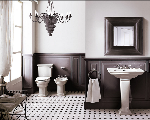 My new old life: my new old house: bagni per gli ospiti