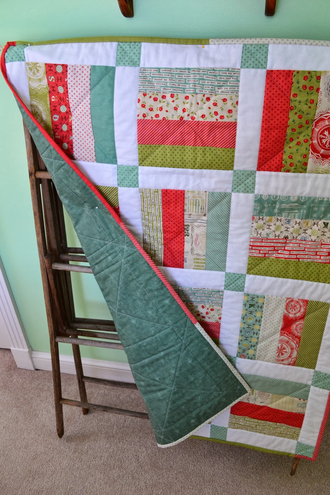 Closet Crafter Window Pane Quilt