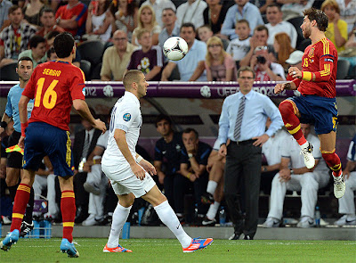 Spain-France Euro 2012