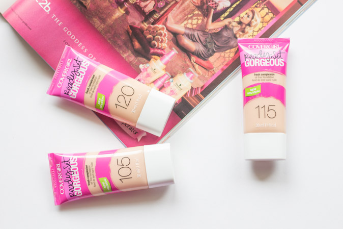 covergirl ready set gorgeous foundation review