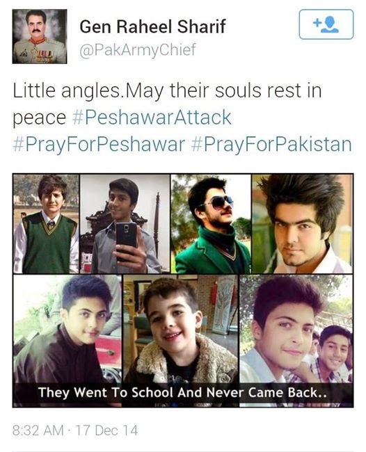 innocent kids killed in peshawar attack