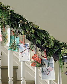 Decoração de escadas no natal Decoração de escadas no natal