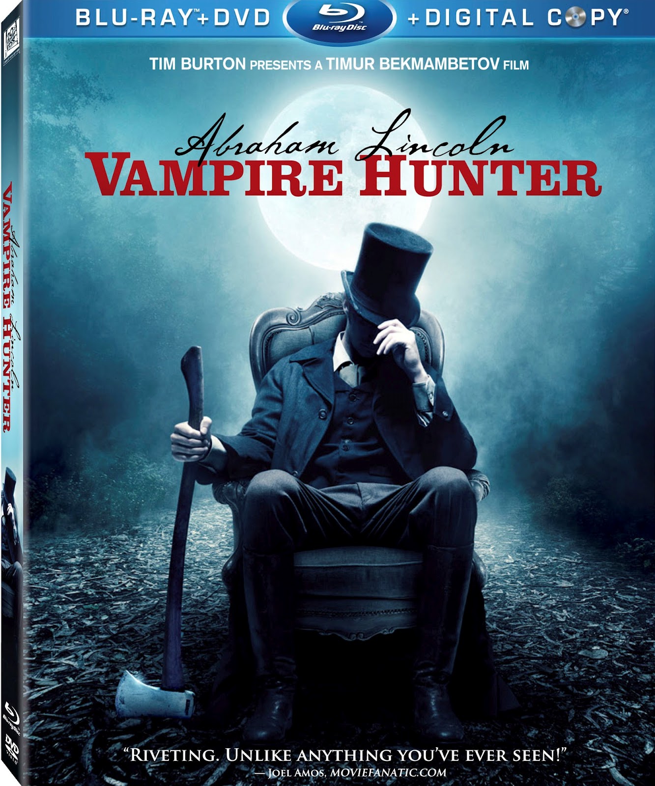 Abraham Lincoln Vampire Hunter (2012) Bdrip [Ukr] [Hurtom]