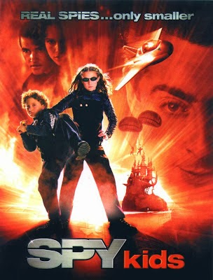 hollywood movie Spy Kids (2001) 300MB BRRip 480p Dual Audio