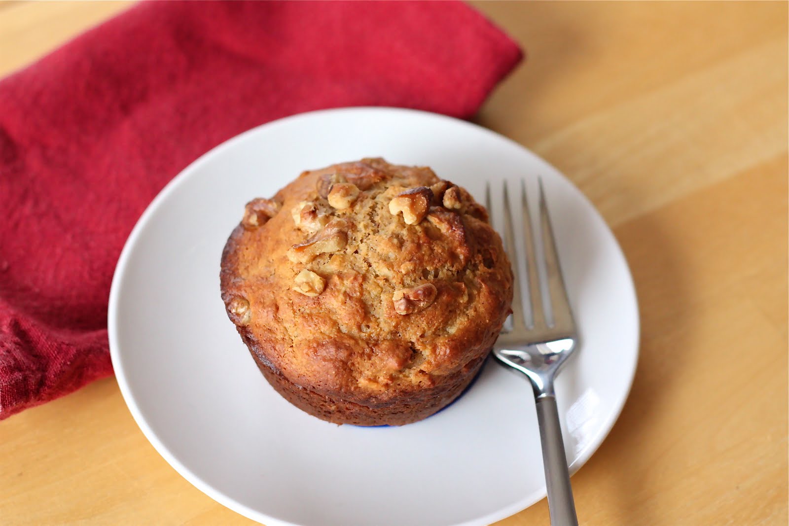 Zaaberry Banana Oatmeal Walnut Muffins