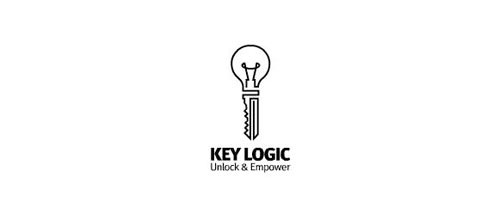 Key Logic logo Key Logic logo design