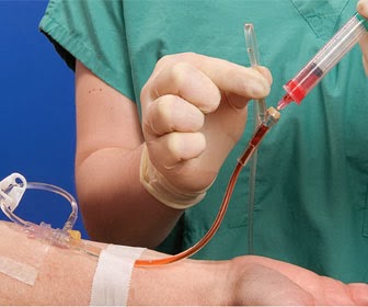 how to administer medication through iv