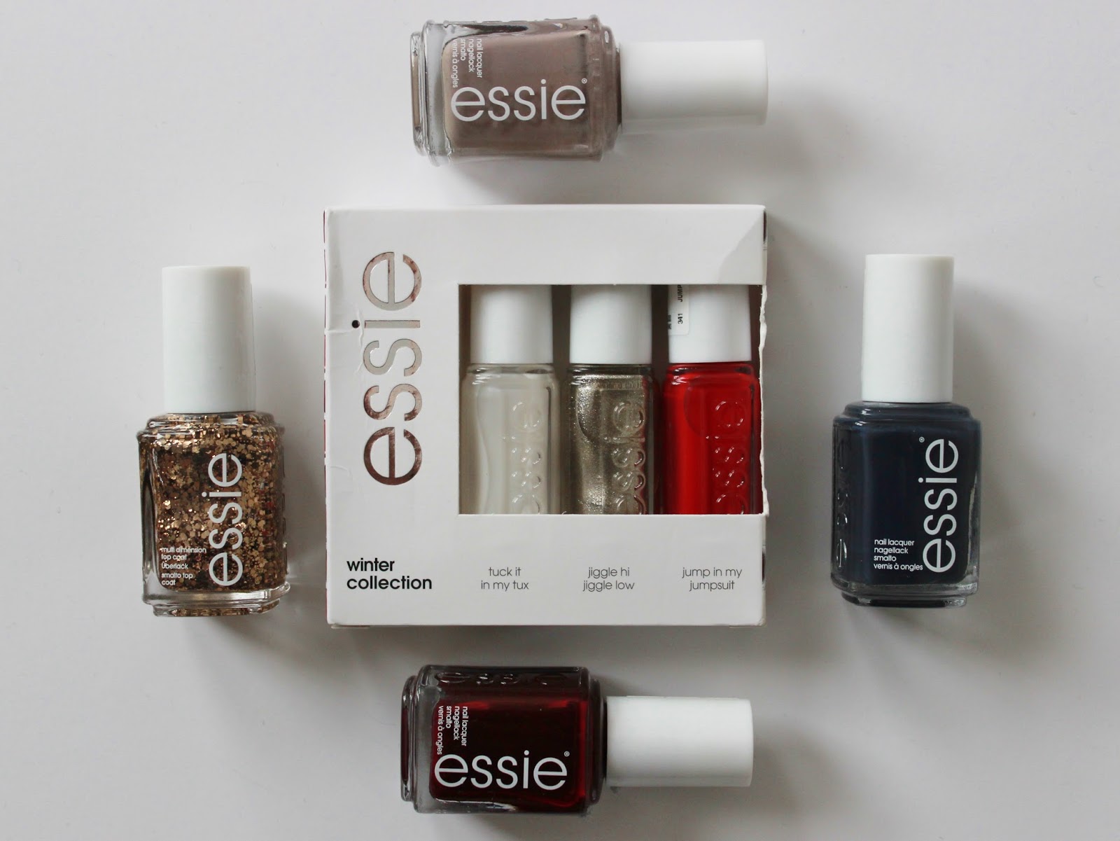 Essie Holiday Mini Nail Polish Kit Creative Touch
