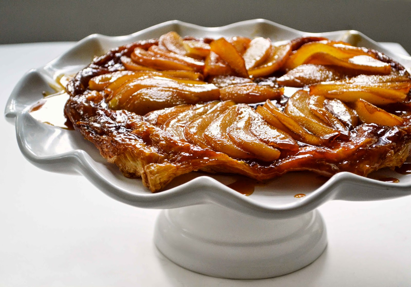 2Foodiephiles Spiced Pear Tarte Tatin