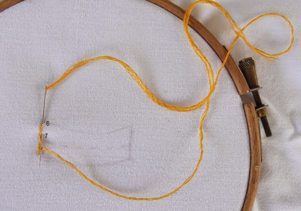 byzantine stitch, cretan stitch, embroidery tutorials, hand embroidery tutorials, embroidery stitches,