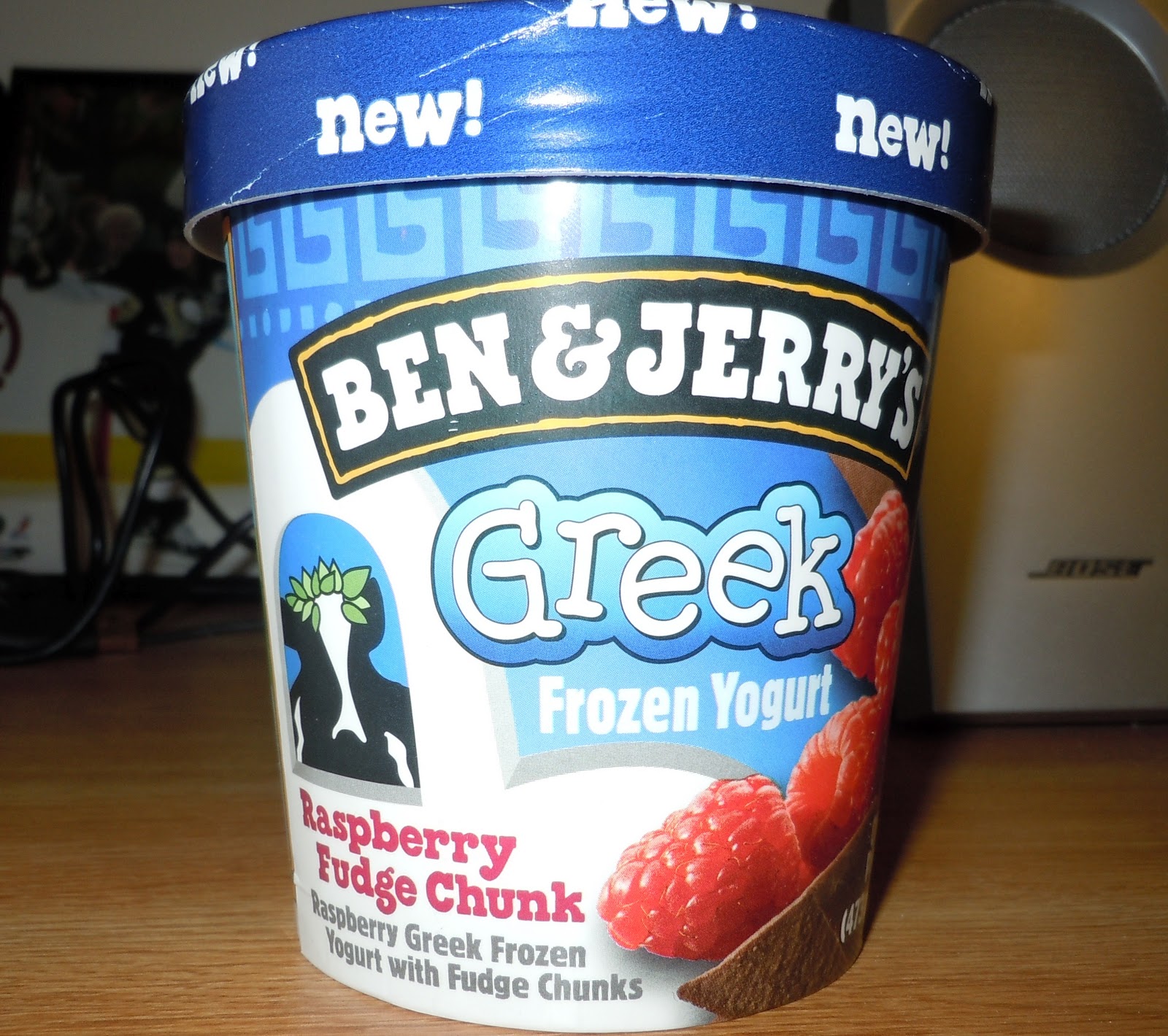 Eating Every Ben and Jerry's Ice Cream Flavor Raspberry Fudge Chunk