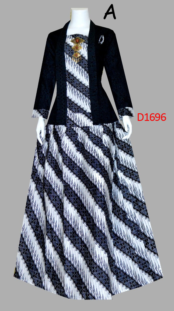 baju batik wanita stelan rok dan blus d1696 baju batik wanita stelan rok dan blus d1696