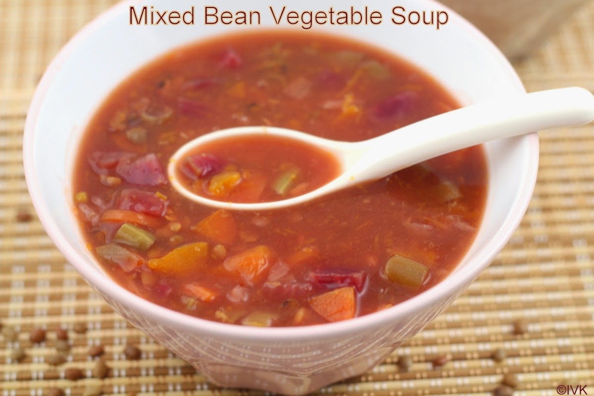 IndianVegKitchen Bean and Vegetable Soup Ironrich Soup for Kids