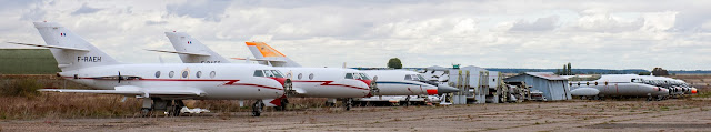Retrait de service Chateaudun Dassault Mystère 20